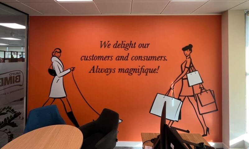 Reception and Lobby Signs